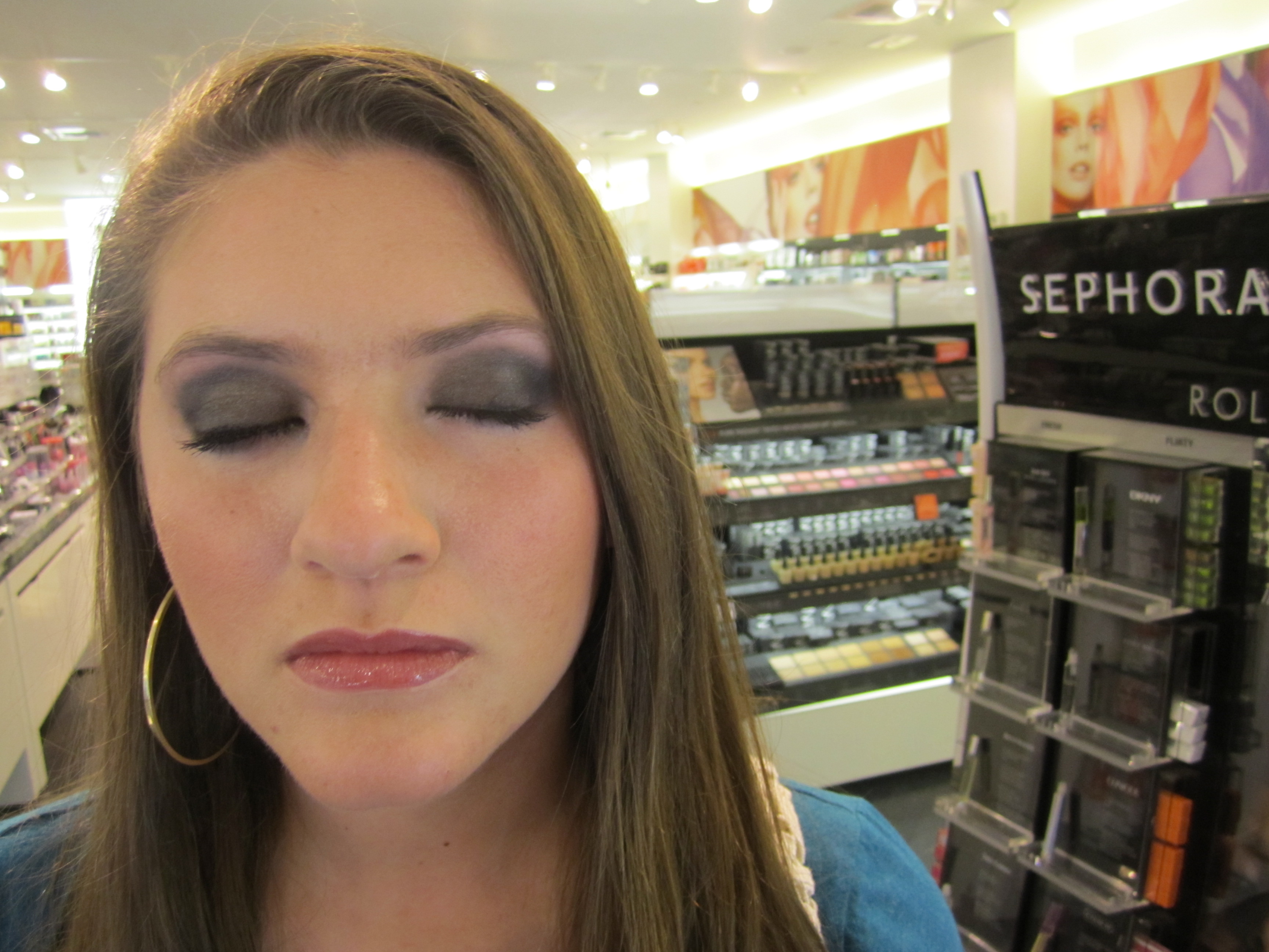 Makeup Done At Sephora For Prom.