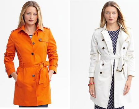 Trenches from Banana Republic